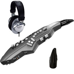 ローランド ROLAND AE-05 Aerophone GO ウィンドシンセサイザー RH-200S ヘッドホン 専用交換用マウスピース付き 3点セット