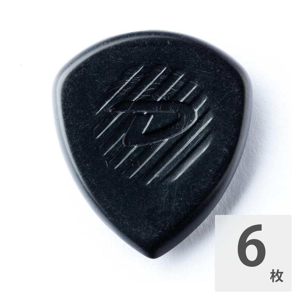 JIM DUNLOP Primetone 477-508 Classic Large Sharp Tip Pick 5.0mm ギターピック×6枚ジャズギタリストのためにデザインされたピック。ブライトなポリカーボネート製。・品番：477・シェイプ：Large Sharp Tip（508）・ゲージ：5mm※6枚セットでの販売です。