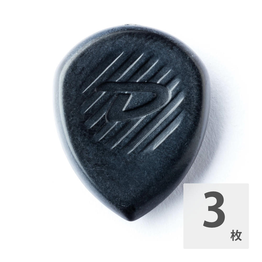 JIM DUNLOP Primetone 477-505 Classic Sharp Tip Pick 5.0mm ギターピック×3枚ジャズギタリストのためにデザインされたピック。ブライトなポリカーボネート製。・品番：477・シェイプ：Sharp Tip（505）・ゲージ：5mm※3枚セットでの販売です。