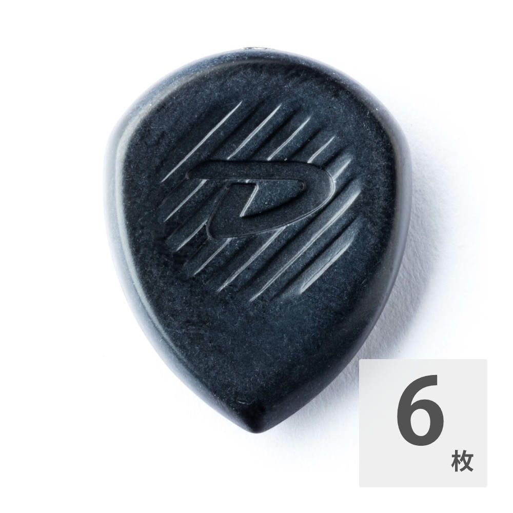 JIM DUNLOP Primetone 477-505 Classic Sharp Tip Pick 5.0mm ギターピック×6枚ジャズギタリストのためにデザインされたピック。ブライトなポリカーボネート製。・品番：477・シェイプ：Sharp Tip（505）・ゲージ：5mm※6枚セットでの販売です。