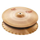 PAISTE 2002 Sound Edge Hi-Hat TOP＆BOT 15” ハイハットシンバル※画像はサンプルです。詳しくは商品説明をお読み下さい。ハイハットシンバル、トップとボトムのセット販売となります。セット内容：・PAISTE 2002 Sound Edge Hi-Hat TOP 15” ハイハットシンバル トップ・PAISTE 2002 Sound Edge Hi-Hat BOT 15” ハイハットシンバル ボトムパイステ伝統の「2002」シリーズ。暖かみがあり、透き通るようなクリアな音色、あらゆるスティックワークに敏感に反応する鋭いレスポンス。「2002」はパイステシンバルの歴史を築き、そのサウンドは最新モデルにも継承されています。柔らかく落ち着いた美しい響きの中にハイピッチでエネルギッシュなバイブレーションが際立つ「2002」シリーズはライブ派ドラマーのよき片腕です。波形エッジのボトム、輝きのあるサウンドが特徴。ペダルを強く踏み込んでもエアーロック（真空状態）にならないため、クローズサウンドがシャープに響きます。15インチ