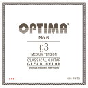 Optima Strings No6.NMT3 Nylon G3 Medium 3弦 バラ弦 クラシックギター弦×3本。Optima Strings No6.NMT3 Nylon G3 Medium 3弦 バラ弦 クラシックギター弦ドイツのオプティマ社のクラシックギター弦。クリアナイロンのプレーン弦です。・クラシックギター用バラ弦・ミディアムテンション・3弦：G・プレーン弦：クリアナイロン※3弦×1本のみのバラ弦です。※3本セットでの販売です。