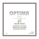 Optima Strings NO6.SMT3 No.6 Special Silver G3 Medium 3弦 バラ弦 クラシックギター弦×3本。Optima Strings NO6.SMT3 No.6 Special Silver G3 Medium 3弦 バラ弦 クラシックギター弦クリアで弾力性のあるサウンドが特徴のスペシャルシルバーシリーズ。・クラシックギター用バラ弦・ミディアムテンション・3弦：G・巻弦※3弦×1本のみのバラ弦です。※3本セットでの販売です。