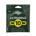 ROTOSOUND UM10 Ultramag Regular TYPE 52 ALLOY 10-46 エレキギター弦×6セット。【Ultramag Regular Type 52 Alloy UM10】UltramagシリーズのUM10には、52%のニッケルと48%の鉄からなるType 52 Alloy素材が使用されています。これにより、従来のニッケル弦やスチール弦よりもパワー、サステインに優れ、弦寿命が長くなっています。・エレキギター用 Regular・String Gauges: .010 / .013 / .017 / .026w / .036w / .046w・Material: Type 52 Alloy・Tone: Mid Pronounced・Output: High・Made in United Kingdom※6セットでの販売です。