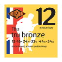 ROTOSOUND TB12 Tru Bronze Medium Light 12-54 アコースティックギター弦×6セット。【Tru Bronze Medium Light 80/20 Bronze TB12】TB12は、80/20ブロンズ素材の、響きの良さと透明感のあるトーンを提供するアコースティック・ギター弦です。・アコースティックギター用 Medium Light・String Gauges: .012 / .016 / .024w / .032w / .044w / .054w・Material: 80/20 Bronze・Tone: Bright・Output: Medium・Made in United Kingdom※6セットでの販売です。