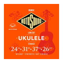 ROTOSOUND RS85C Ukulele Nylgut Synthetic Gut コンサート用ウクレレ弦×6セット。RS85Cは、ナイルガット製のコンサートウクレレ弦です。・コンサートウクレレ用・String Gauges: .024 / .031 / .037 / .026・Material: Nylgut Synthetic Gut※6セットでの販売です。