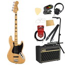 スクワイヤー/スクワイア Squier Classic Vibe '70s Jazz Bass NAT MN エレキベース VOXアンプ付き 入門10点 初心者...