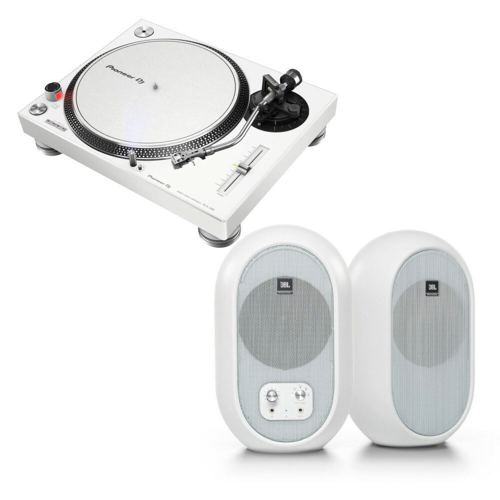 Pioneer DJ PLX-500-W White ơ֥ 쥳ɥץ졼䡼 ꥹ˥󥰥å JBL 104-BTWդå