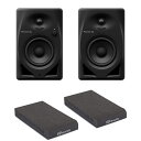 Pioneer DJ DM-40D Black パワードモニタースピーカー 1ペア(2台) アイソレーションパッド付きセット