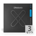 ダダリオ D'Addario XTABR1253 XT 80/20 BR Regular Light アコースティックギター弦 12-53×3セット