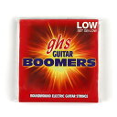 GHS GB-LOW Boomers LOW TUNED 011-053 エレキギター弦×6セット。1964年に発売されたBoomersは、今ではGHSの代表的なモデルであり、フラグシップモデルとなりました。「パワーストリング」と呼ばれるその力強いサウンドはあらゆるジャンルのプレーヤーに愛用されています。独自開発のDynamiteAlloy（ダイナマイトアロイ）合金製で、丸いコアにタイトに巻きつけたニッケルメッキ・スチールのラウンドワウンド弦です。明るい音色とロングサスティーンが特徴です。振動をコントロールする太目のコアを使用。Roundwound Nickel-Plated Steel・型番：GB-LOW・ゲージ：.011 , .015 , .019 , DY33 , DY43 , DY53（DY=Dynamite Alloy）※6セットでの販売です。