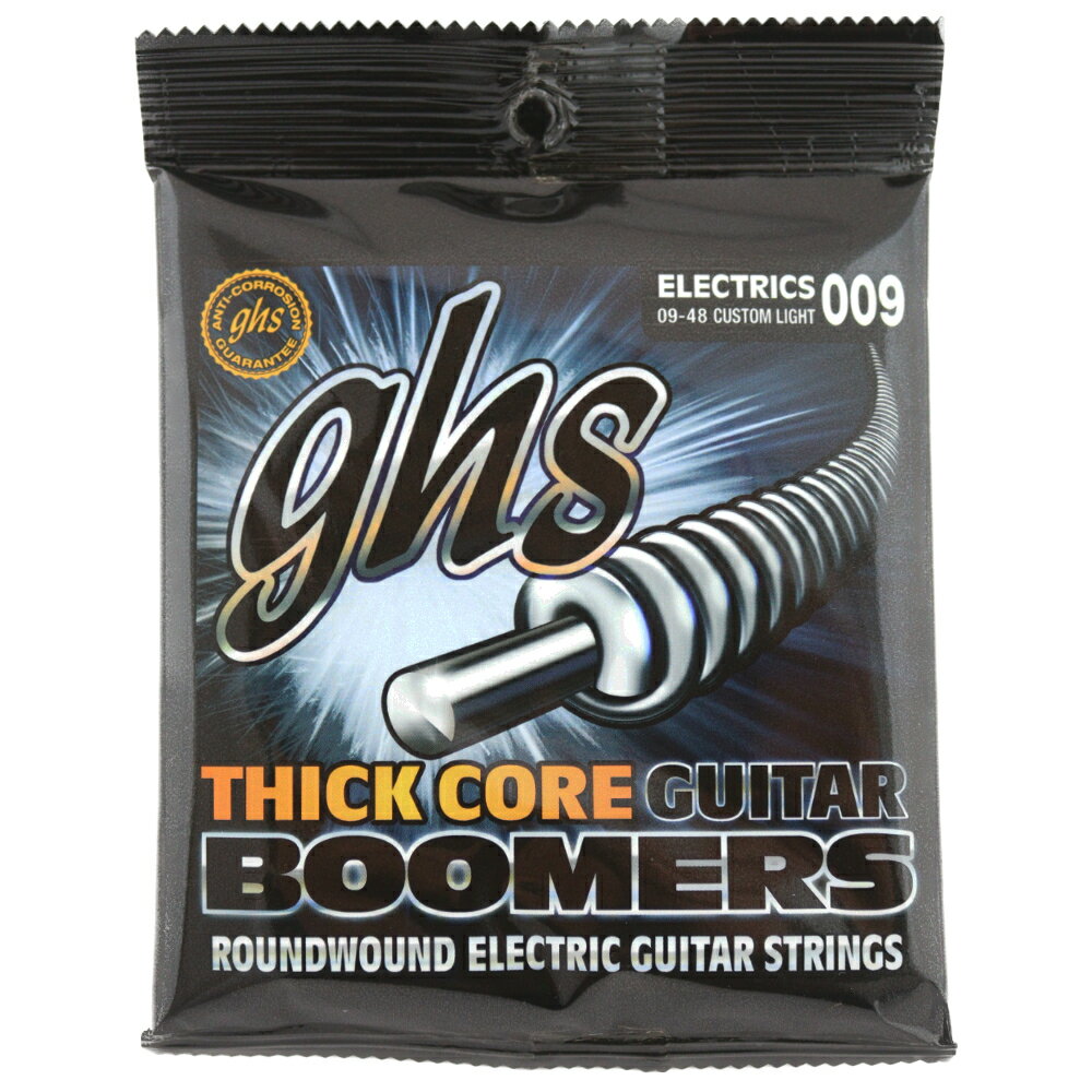 GHS HC-GBCL Thick Core Boomers CUSTOM LIGHT 009-048 쥭12å