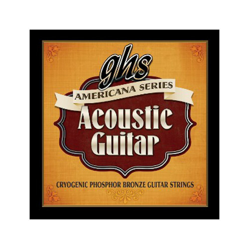 0.13 - 0.56 - GHS S435 Americana Series Phosphor Bronze MEDIUM 013-056 アコースティックギター弦×3セット