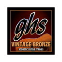 GHS VN-12CL 12-String Vintage Bronze CUSTOM LIGHT 010-046 12弦アコースティックギター弦×12セット。※画像はサンプルです。詳細に関しては、商品説明をご確認ください。ヴィンテージサウンドを探しているのなら、この弦が最適です。GHS Vintage Bronzeは85/15の 銅/亜鉛合金を6角コア弦に巻いたもので、リッチでウォームな、よく響くトーンを持っています。85/15 Copper Zinc12弦アコースティックギター用・型番：VN-12CL・Custom Light・ゲージ：.010 , .013 , VN20 , VN26 , VN36 , VN46.010 , .013 , .009 , .011 , .015 , VN24※12セットでの販売です。