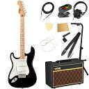 Squier スクワイヤー スクワイア Sonic Stratocaster LH MN BLK エレキギター ストラトキャスター レフトハンド 左利き用 VO...