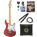ヤマハ YAMAHA PACIFICA112VM RM パシフィカ ARIAアンプと小物付き エレキギター初心者セット