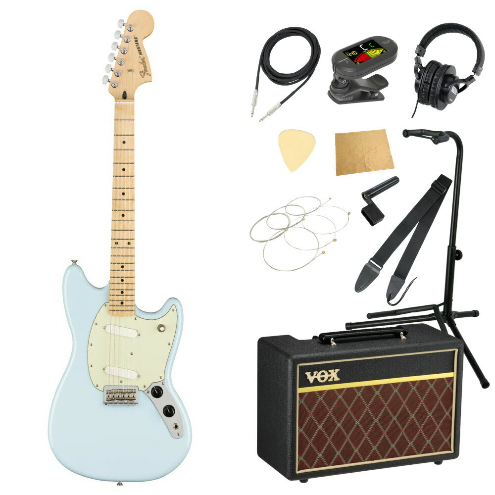 Fender ե Player Mustang MN SNB 쥭 VOXդ 11 鿴ԥå