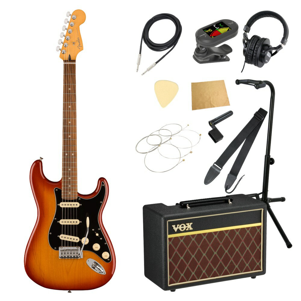 Fender ե Player Plus Stratocaster PF Sienna Sunburst 쥭 VOXդ 11 鿴ԥå