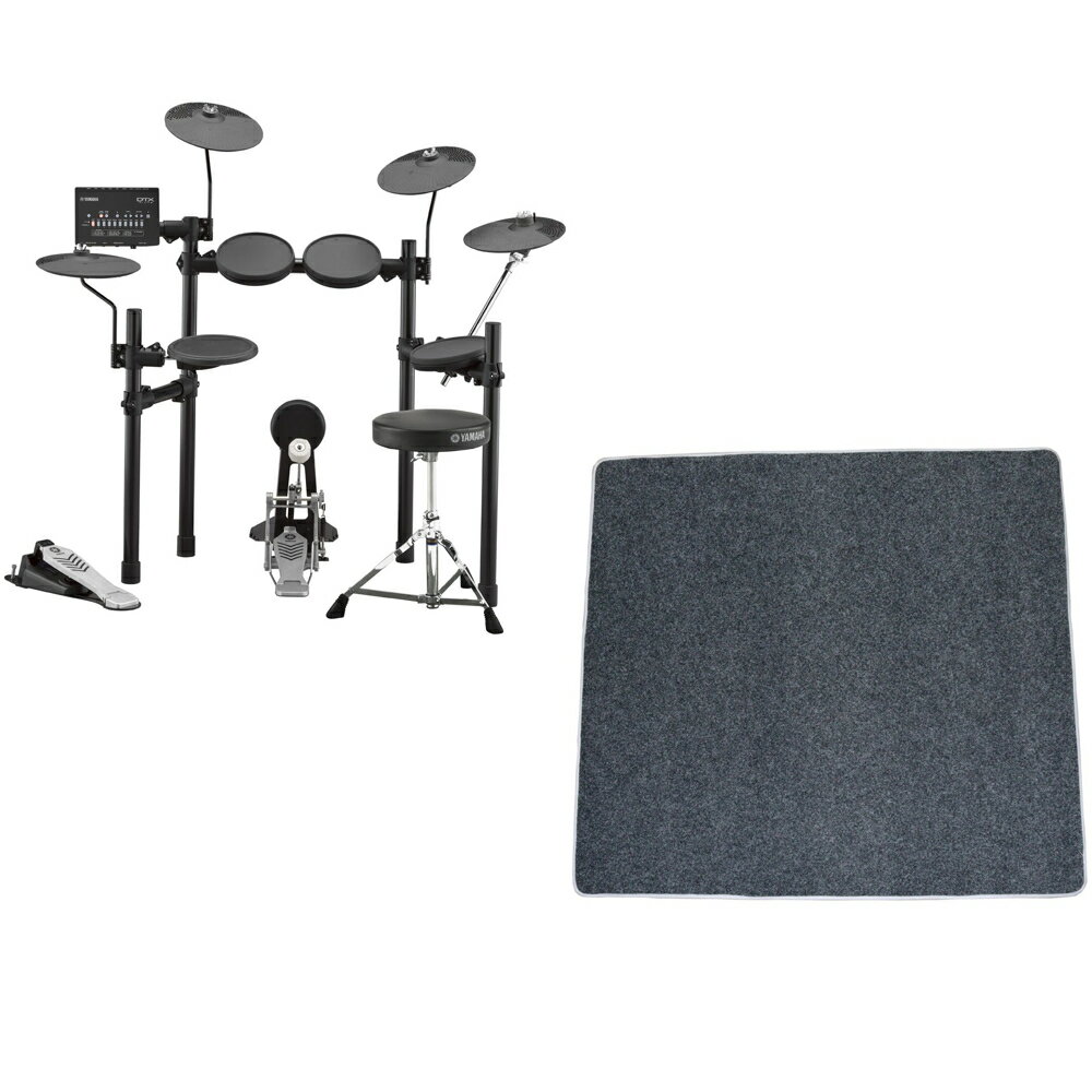 ヤマハ YAMAHA DTX452KUPGS 電子ドラムセット & SHOP ORIGINAL ドラムマット Sサイズ 楽器セッティング用マット