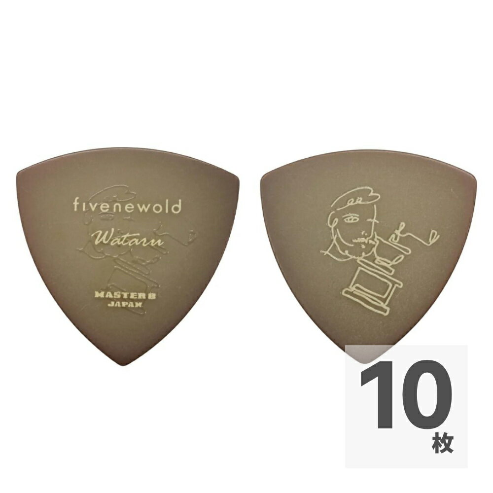 Master 8 Japan マスターエイトジャパン FNOWTR-070 FIVE NEW OLD WATARU Signature Model ギターピック×10枚