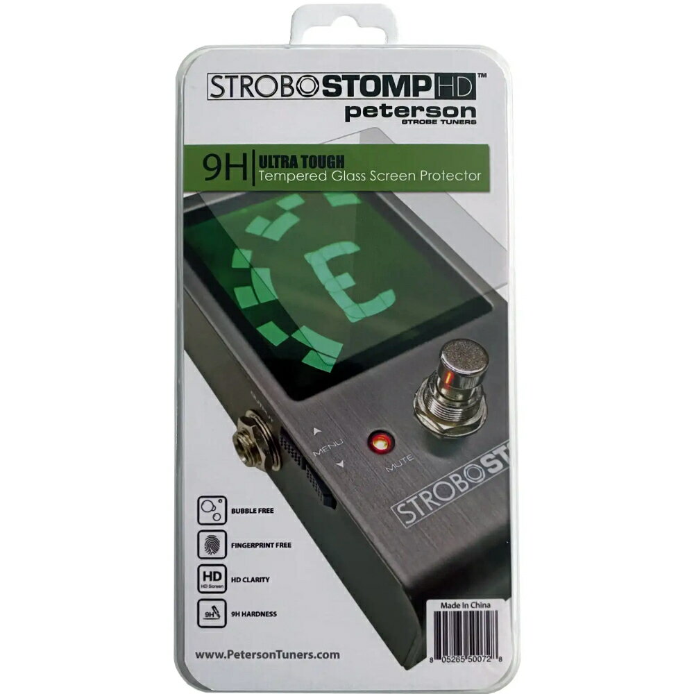 PETERSON Strobo Stomp HD ���ȥ��ܡ����塼�ʡ����ڥ��� �ǥ����ץ쥤�ݸ��Ѷ������饹���ե�����դ����å�