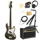 AriaProII STB-AE200 BKDM Aria Evergreen エレキベース VOXアンプ付き 入門10点 初心者セット