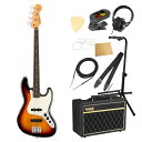 Fender フェンダー Player II Jazz Bass RW 3TS エレキベース ジャズベース VOXアンプ付き 入門10点 初心者セット