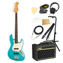 Fender フェンダー Player II Jazz Bass RW AQB エレキベース ジャズベース VOXアンプ付き 入門10点 初心者セット