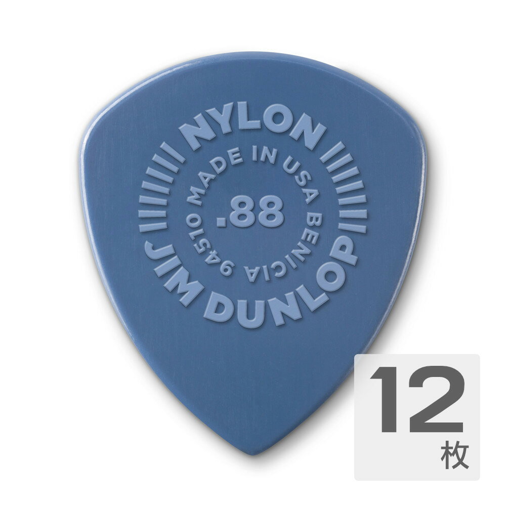 Jim Dunlop ジムダンロップ FLOW NYLON PICK 541B088 ギターピック×12枚