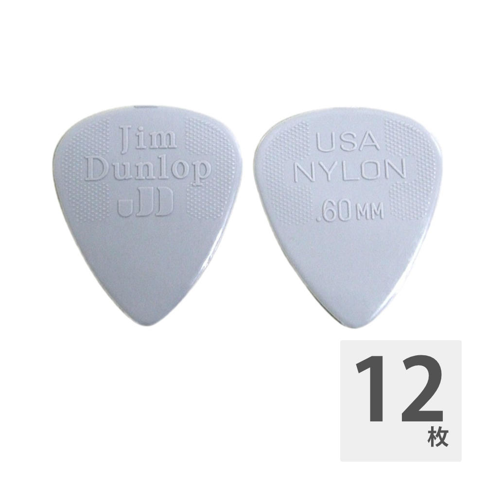JIM DUNLOP 44R Nylon Standard 0.60mm ʥ ԥå12