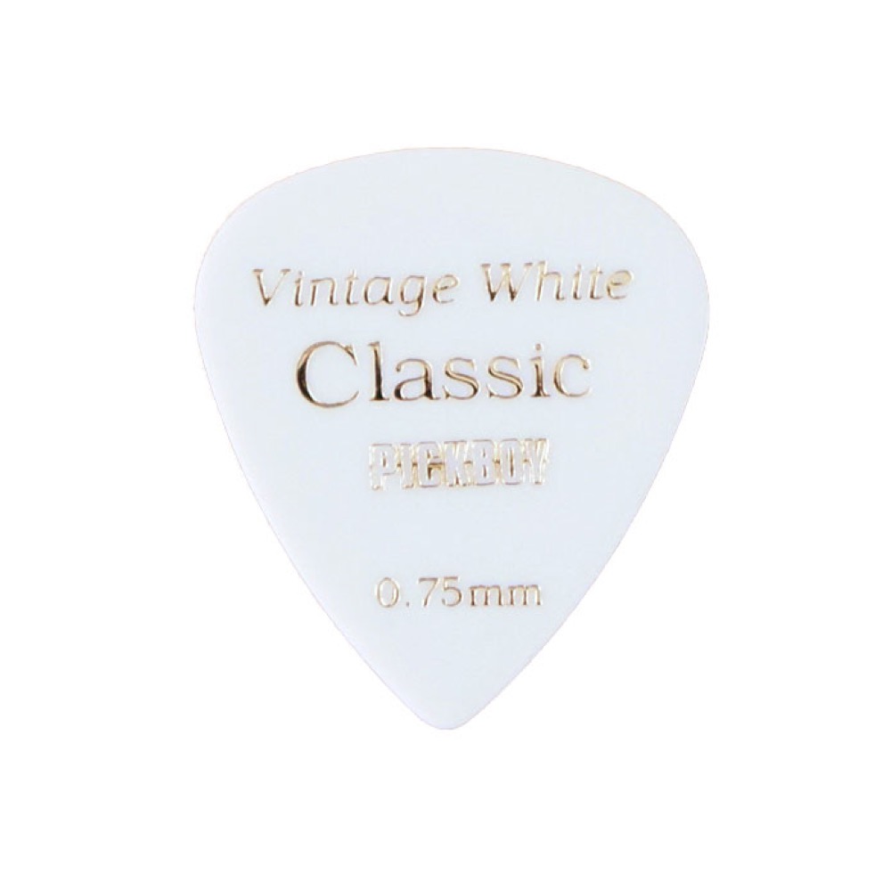 PICKBOY GP-03/075 Vintage Classic White 0.75mm ԥå10