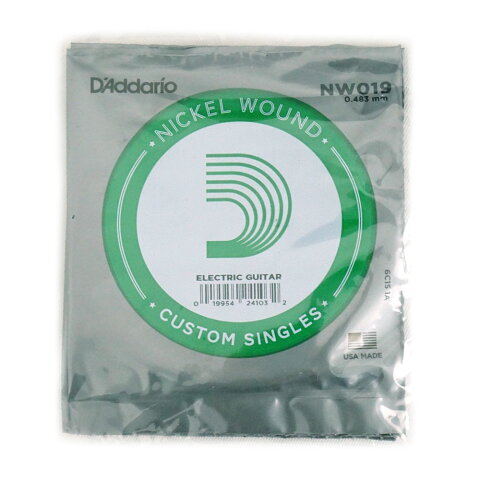 D'Addario NW019×5本 ギター用バラ弦