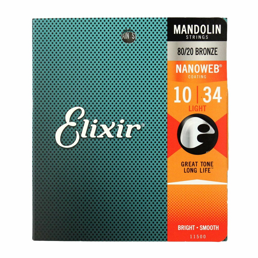 ELIXIR 11500/Mandolin Strings/Light マンドリン弦×3SET