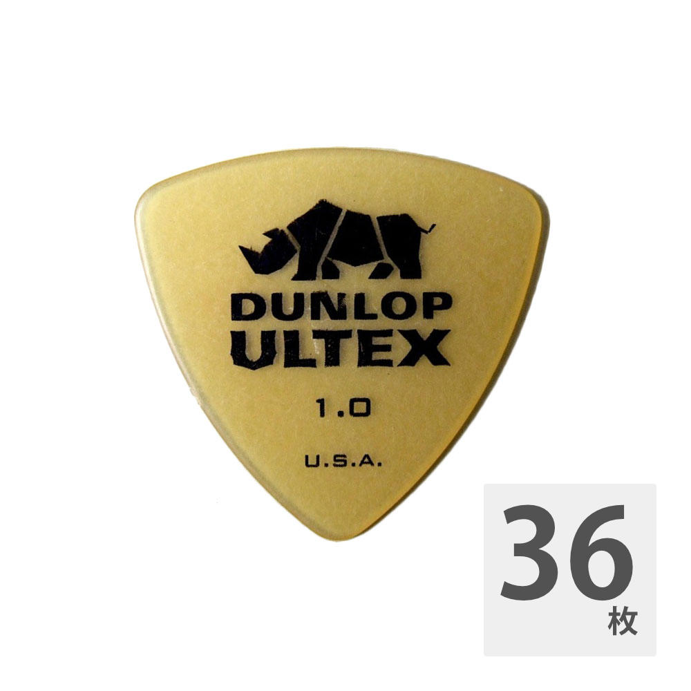 ジムダンロップ ギターピック 36枚 426 Ultex Triangle 1.0mm JIM DUNLOP ジムダンヴィンテージのべっ甲に代わる素材としてUltexを採用したピックです。シェイプ：トライアングルゲージ：1.0mm※36枚セットでの販売です。