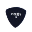 PICKBOY GP-11/H Ukulele Pick Triangle Heavy ウクレレピック×5枚ピックボーイ・ウクレレピックシリーズのウクレレ用ピックです。ウクレレのナイロン製のしなやかな弦を傷つけにくくするためにゴム素材ピックをフェルトでカバーしたフェルトピックです。革ピックとは一味違ったフェルト素材ならではのハワイアンな音色を作り出してくれます。・材質：ウール / レーヨン /P.V.C・形状：トライアングル（おにぎり型）・ゲージ：ヘビー・カラー：ブラック※5枚セットでの販売です。　