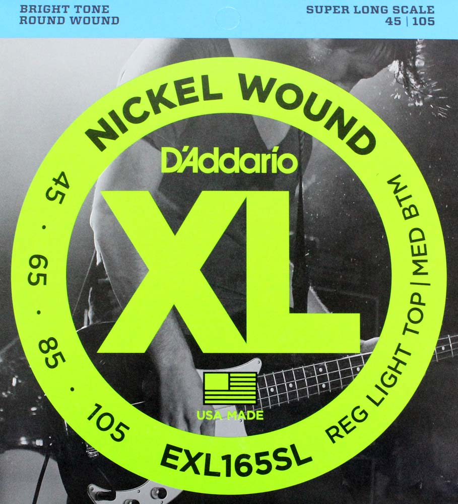 ダダリオ D'Addario EXL165SL×5SET ベース弦