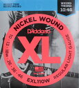 ダダリオ D'Addario EXL110W エレキギター弦×3SET