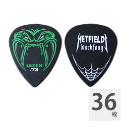 JIM DUNLOP HETFIELD BLK 0.73 ギターピック×36枚