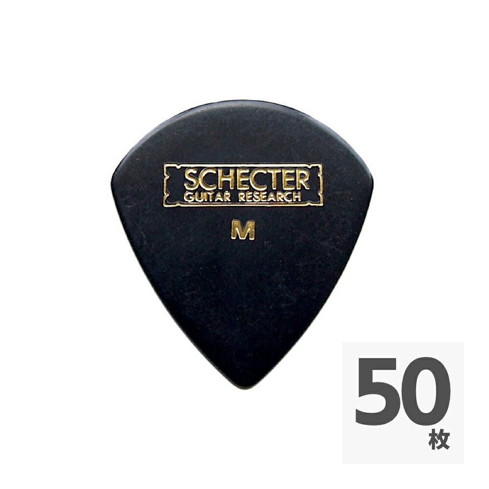 樂天商城 - SCHECTER SPJ-MC10 BK JAZZタイプ MEDIUM セルロイド ギターピック×50枚
