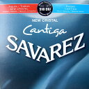 SAVAREZ 510CRJ NEW CRISTAL Cantiga ×6SET MIX TENSION SET クラシックギター弦フランスの「サバレス」は正確なピッチを誇る高音弦と、音量豊かでレスポンスの速い低音弦の組み合わせが、高い人気を受け続けているクラシック用ナイロン弦のブランドです。緻密な設計、そして高度な加工技術がサバレスの品質のバックボーンとなっています。SAVAREZ 510CRJ NEW CRISTAL Cantigaは、「ニュークリスタル」の高音弦、｢カンティーガ｣低音弦を組み合わせたセットです。ノーマルテンションの高音弦とハイテンションの低音弦を組み合わせた、ミックステンション6セットでの販売です。