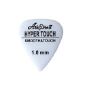 AriaProII HYPER TOUCH Tear Drop 1.0mm WH×50枚 ギターピックジュラコン(R)素材を使用した新世代のピック。対磨耗性にすぐれロングライフを誇るとともに、マット感覚のソフトな手触りと弾き心地を持ち、ナチュラルな中にシャープさが光る独特のサウンド。素材：ジュラコン(R)形状：ティアドロップ（スタンダード）厚さ：1.0mmピックカラー：ホワイト50枚セットでの販売です。