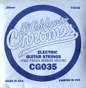 D'Addario CG035 バラ弦×5本Chromes Flat Woundフラットワウンド エレキギター弦「CG035」5本での販売です。　