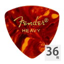 フェンダー ギターピック 36枚 セット ヘビー 346 Shape Picks Shell Heavy Fender