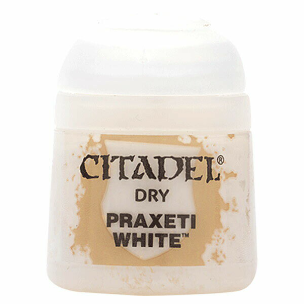 シタデル カラー プラゼティ ホワイト PRAXETI WHITE 23-04 CITDEL DRY 水性塗料 コントラスト ベース レイヤー ドライ セット スプレー 色見本 日本語 ガンプラ 肌色 エアブラシ 筆 ブラシ 水入れ