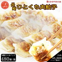 【お買い物マラソン10%OFFクーポン】一口餃子 餃子 ひとくち餃子 ぎょうざ 冷凍 長崎ご当地グルメ「工場直売 餃子480個 1ケース」 (48個入×10パッ...