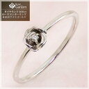 ピンキーリング 4月誕生石 ダイヤモンド 0.01ct ローズ(薔薇) リング(指輪) K10ホワイトゴールド(K10WG) Rose Garden 「ローズガーデン」 国産 日本製/製造オーダー品　約20日間納期