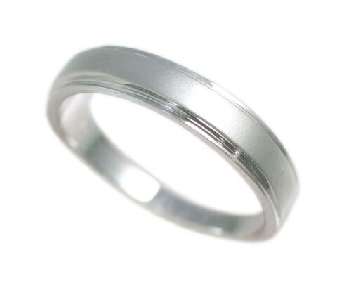 プラチナ（PT）ピンキーリング Men's/メンズ シェリール（マット+ミラー仕上げ）ピンキーリング【送料無料】国産 日本製/製造オーダー品 約20日間納期