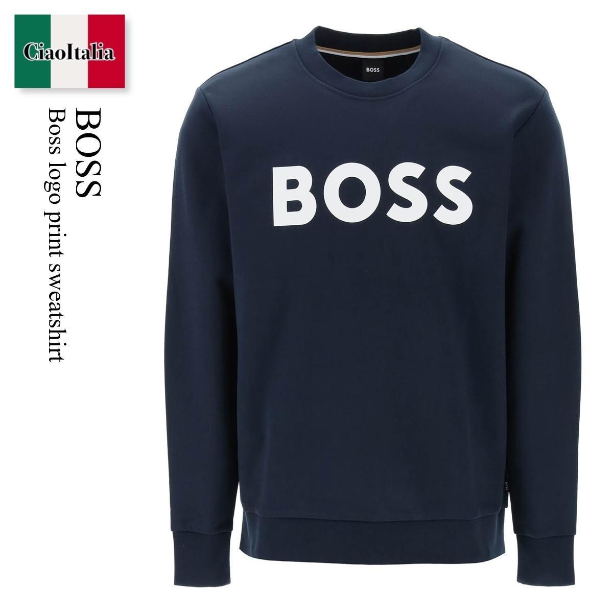 ヒューゴ・ボス / Boss Logo Print Sweatshi