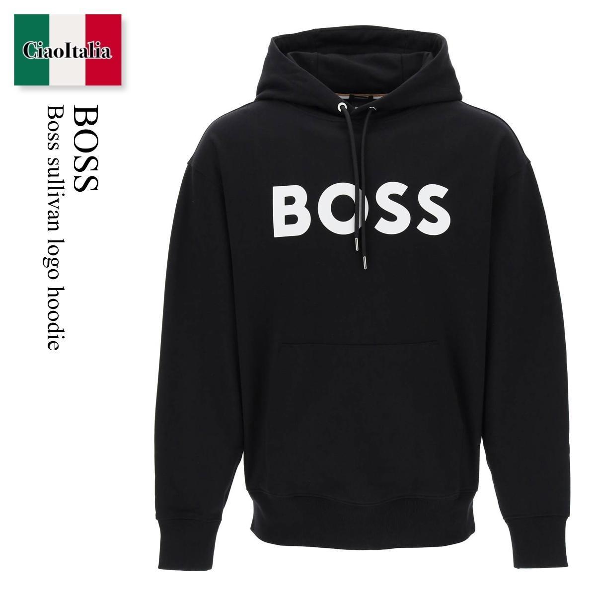 ヒューゴ・ボス / Boss Sullivan Logo Hoodie / 50496661 / 50496661 001 / 50496661001 / パーカー・フーディ / 「正規品補償」「VIP価格販売」「お買い物サポート」