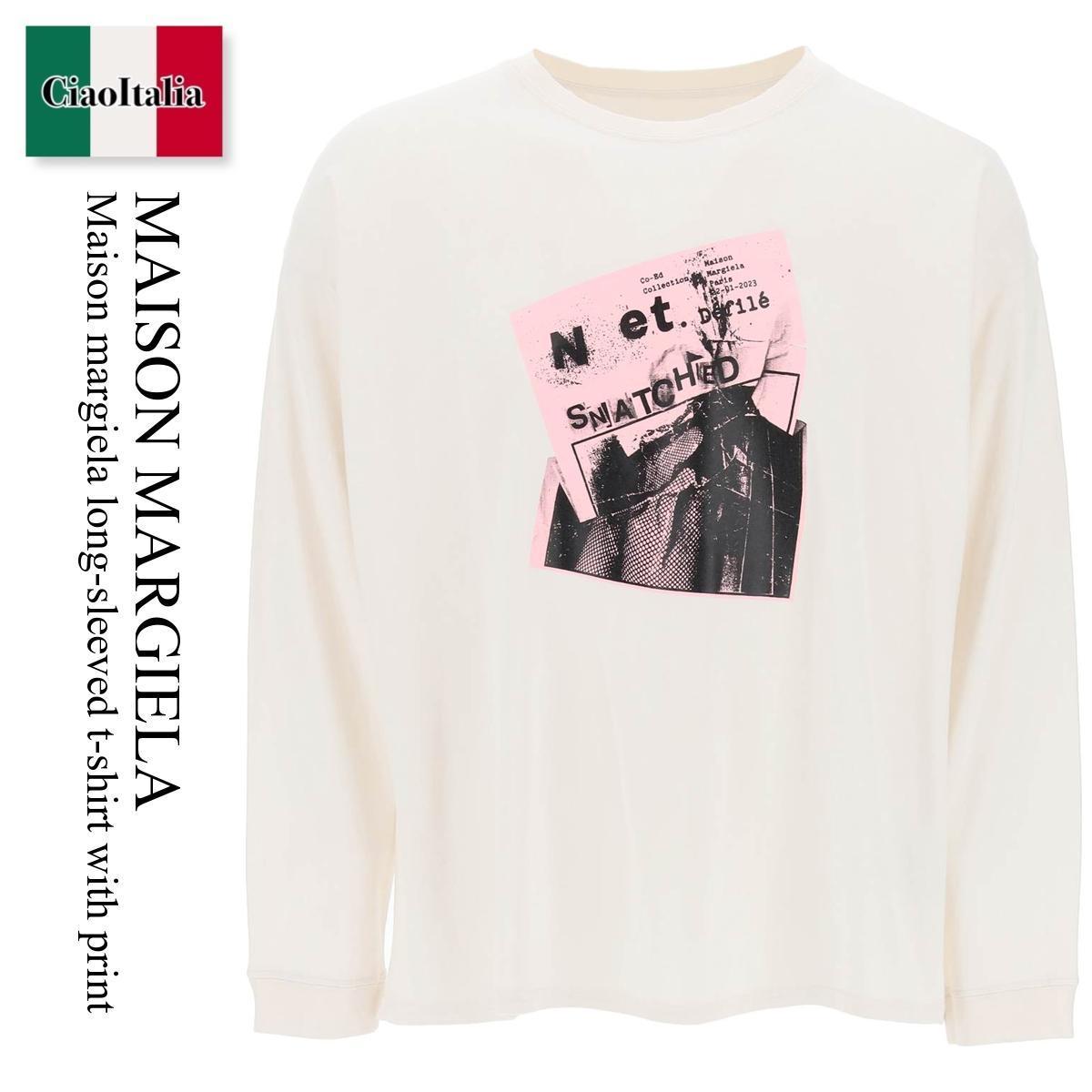 ᥾ ޥ른 / Maison Margiela Long-Sleeved T-Shirt With Print / S50GC0698 S24575 / S50GC0698 S24575 856I / S50GC0698S24575856I / S50GC0698S24575 / Tġåȥ / סVIPס֤㤤ʪݡȡ